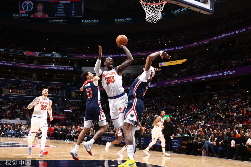 开云体育入口-尼克斯客场击败奇才,豪取两连胜